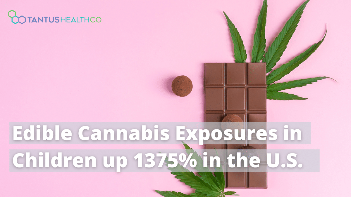 Edible Cannabis Exposures in Children up 1375%